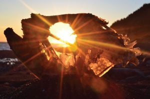 Fish-head Sunset on the Lost Coast